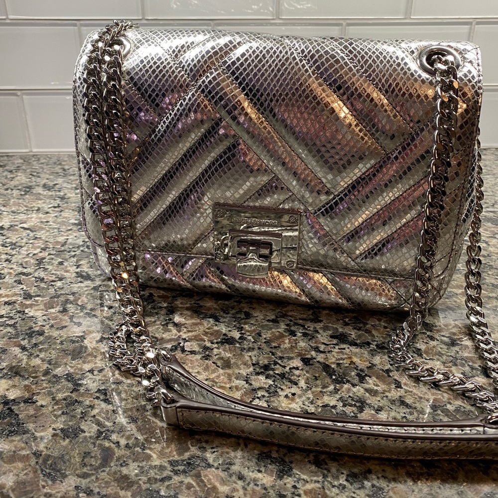Michael Kors Vivianne Embossed Leather Purse — mint condition!